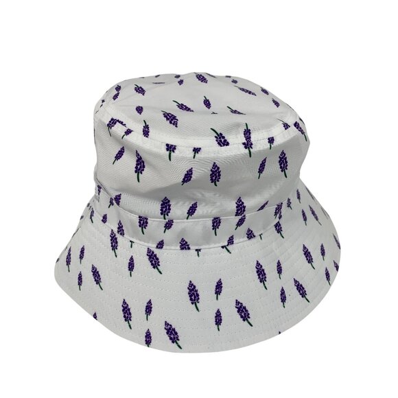 Pukka Lavender Print Bucket Hat L/XL NWOT Caddie - Picture 9 of 11